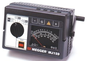megger-210170-hand-cranked-analog-major-megger-insulation-tester